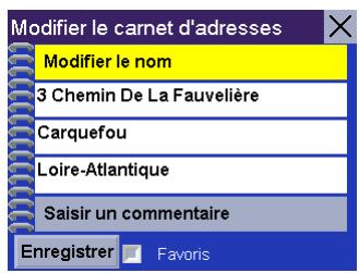MAGELLAN ROADMATE 3000T - Chapitre 7: sélectionner des destinations - 4