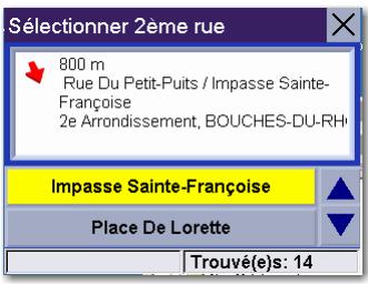 MAGELLAN ROADMATE 3000T - Chapitre 7: sélectionner des destinations - 1