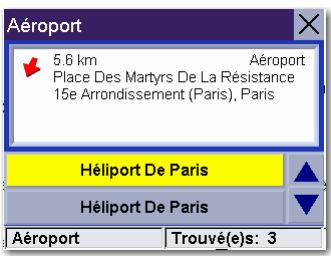 MAGELLAN ROADMATE 3000T - Chapitre 7: sélectionner des destinations - 2