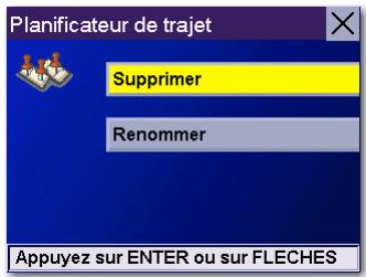 MAGELLAN ROADMATE 3000T - Supprimer et renommer - 2