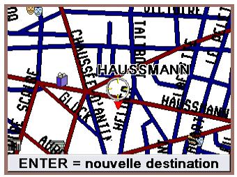 MAGELLAN ROADMATE 700 - Sélectionner votre destination sur la carte - 2