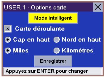 MAGELLAN ROADMATE 700 - Configurer les options de la carte - 3
