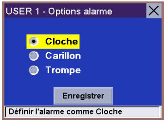 MAGELLAN ROADMATE 700 - Régler les options alarmé - 3