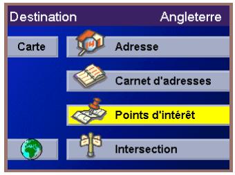 MAGELLAN ROADMATE 700 - Sélectionner un point d'intérêt en tant que destination - Recherche par nom - 1