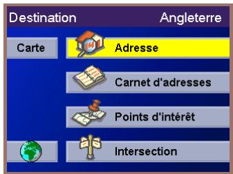 MAGELLAN ROADMATE 700 - Sélectionner une destination - Recherche par code postal - 5