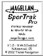 MAGELLAN SPORTRAK - Alimentation/Rétroéclairage/Contraste - 2