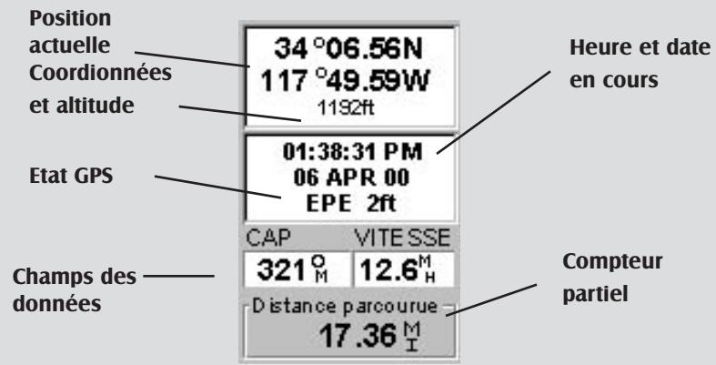 MAGELLAN SPORTRAK - Ecran de position - 3