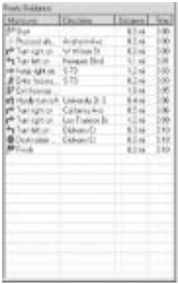 MAGELLAN MAPSEND DIRECTROUTE - Data Window - 1