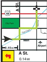 MAGELLAN MAPSEND DIRECTROUTE - Straβenroute zur Cursorposition - 4