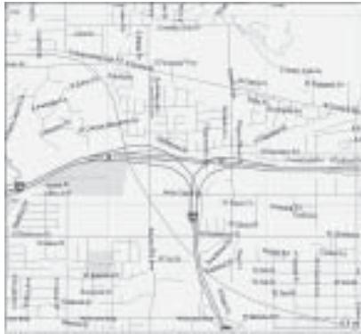 MAGELLAN MAPSEND DIRECTROUTE - Map Window - 1