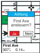 MAGELLAN MAPSEND DIRECTROUTE - Straβenroute zur Cursorposition - 2