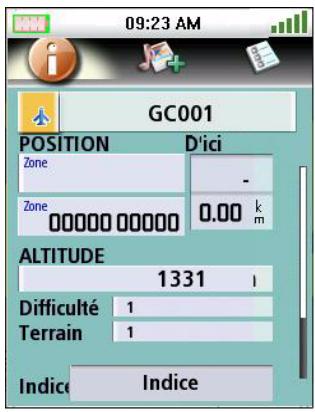 MAGELLAN TRITON 200 - Créer une géocache - 2