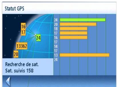 MAGELLAN MAESTRO 3100 - Écran Statut GPS - 1