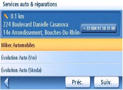 MAGELLAN MAESTRO 3100 - Acceder à l'Assistance routière - 2
