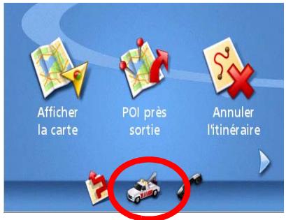 MAGELLAN MAESTRO 3100 - Acceder à l'Assistance routière - 1
