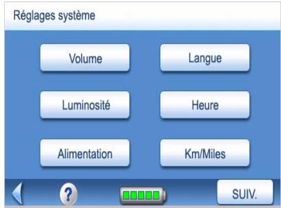 MAGELLAN MAESTRO 3100 - Options utiliseur - 4