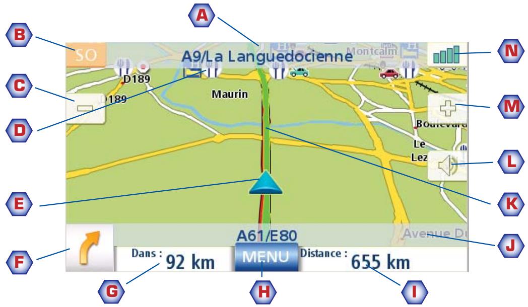 MAGELLAN MAESTRO 4050 - Remarques sur la saisie des données - 2