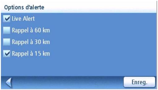 MAGELLAN MAESTRO 4050 - Mode alerte seule - 2