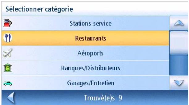 MAGELLAN MAESTRO 4050 - Catégories et sous-catégories - 2