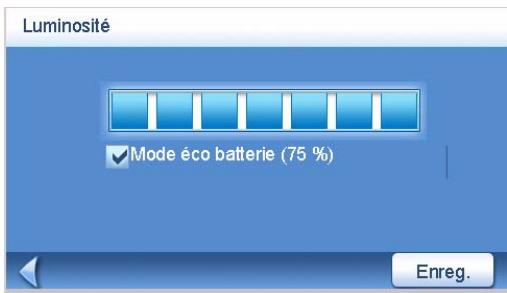 MAGELLAN MAESTRO 4050 - Acceder au réglage de la luminosité - 1