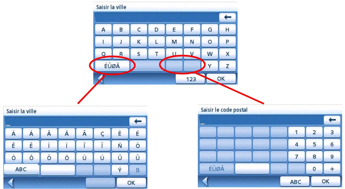 MAGELLAN MAESTRO 4050 - Vue du clavier - 1