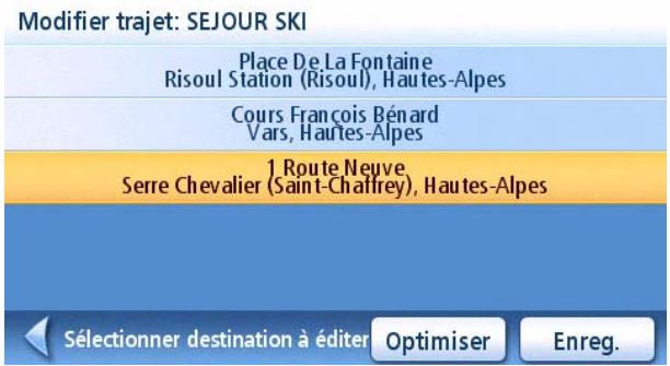 MAGELLAN MAESTRO 4050 - Créer un trajet - 7
