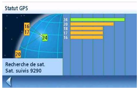 MAGELLAN MAESTRO 4200 - Écran Statut GPS - 1