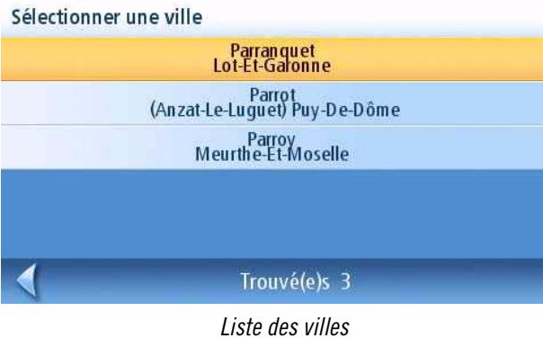 MAGELLAN MAESTRO 4200 - Villes précédentes : - 1