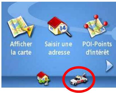 MAGELLAN MAESTRO 3210 - Acceder à l'Assistance routière AAA - 1