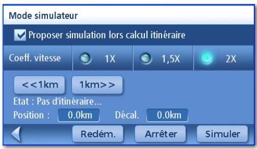 MAGELLAN MAESTRO 4220 - Utiliser le simulator - 2