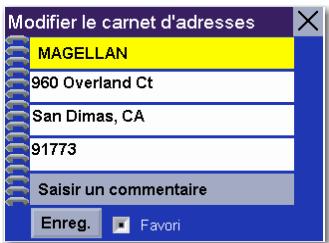 MAGELLAN ROADMATE 360 - Sélectionner des destinations - 6