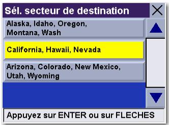 MAGELLAN ROADMATE 360 - Sélectionner des destinations - 2