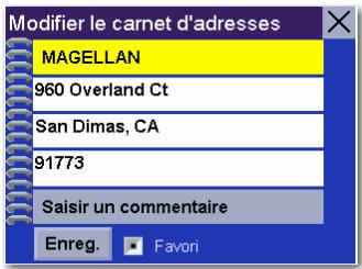 MAGELLAN ROADMATE 360 - Sélectionner des destinations - 2