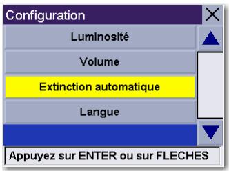 MAGELLAN ROADMATE 360 - Extinction automatique - 1
