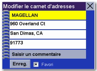 MAGELLAN ROADMATE 360 - Sélectionner des destinations - 6