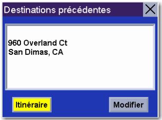 MAGELLAN ROADMATE 360 - Destinations précédentes - 4
