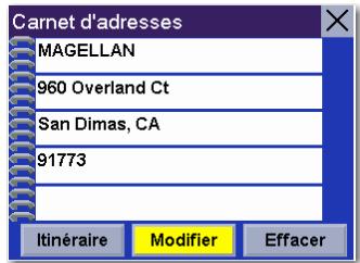 MAGELLAN ROADMATE 360 - Sélectionner des destinations - 1