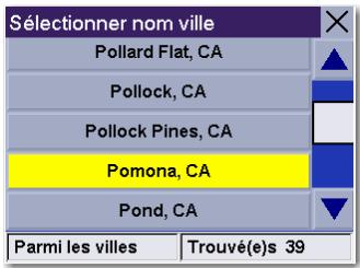 MAGELLAN ROADMATE 360 - Sélectionner des destinations - 5