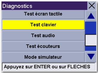 MAGELLAN ROADMATE 360 - Test clavier - 1
