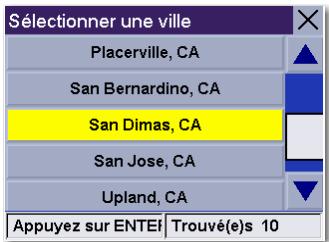 MAGELLAN ROADMATE 360 - Sélectionner des destinations - 5
