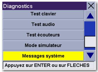 MAGELLAN ROADMATE 360 - Messages système - 1