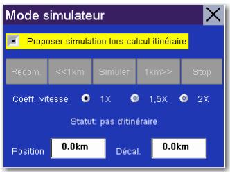 MAGELLAN ROADMATE 360 - Mode simulateur - 2
