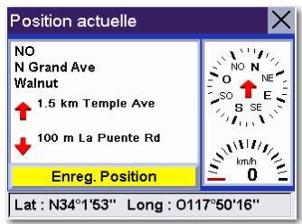 MAGELLAN ROADMATE 360 - Afficher des informations concernant votre Position actuelle - 2