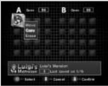 NINTENDO GAMECUBE - POUR DEPLACER UN FICHIER - 3