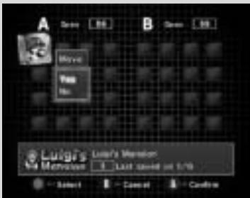 NINTENDO GAMECUBE - POUR DEPLACER UN FICHIER - 2