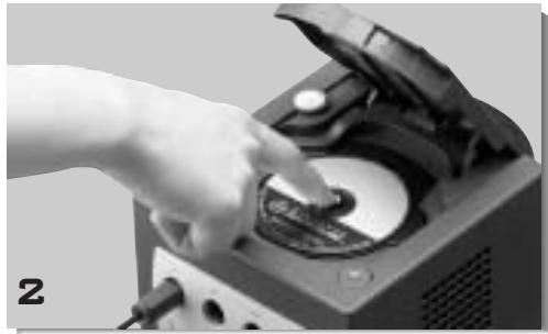 NINTENDO GAMECUBE - POUR RETIRER UN DISQUE DE JEU - 2