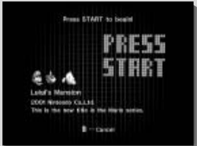 NINTENDO GAMECUBE - ÉCRAN DE JEU - 1