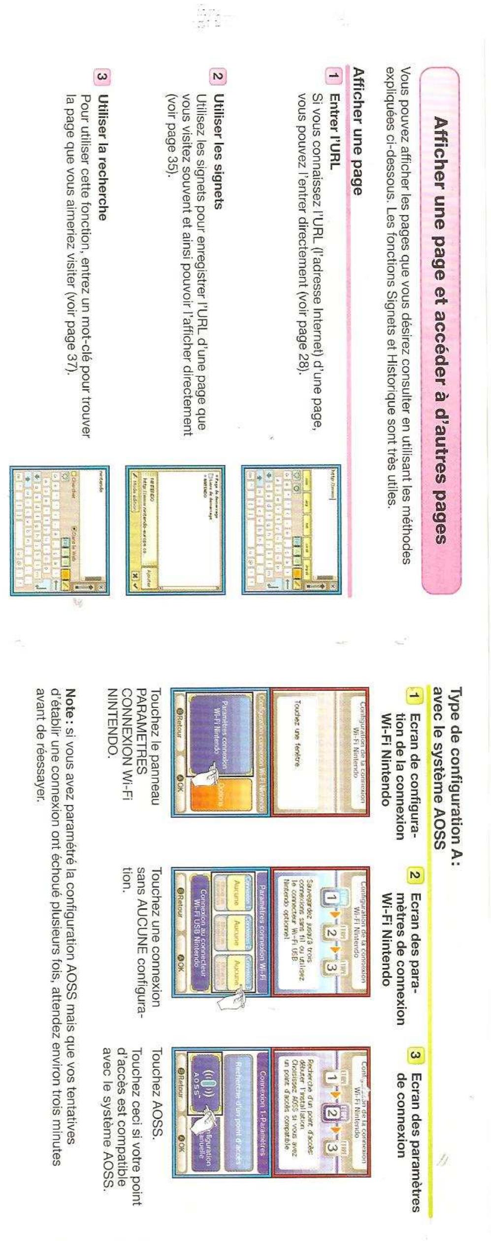 NINTENDO NAVIGATEUR BROWSER DS LITE - Démarrer le navigateur - 7