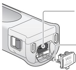 NINTENDO WII MOTION PLUS - Vista inferior Sin la tapa del conector - 1