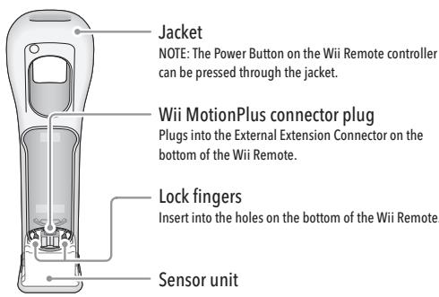 NINTENDO WII MOTION PLUS - Front view - 1
